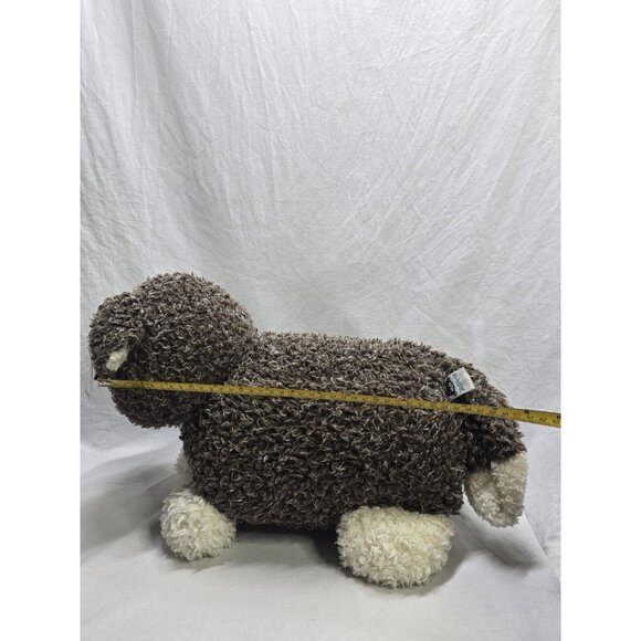 Jellycat Kush Puppy Dog Large Curly Plush Soft Toy Cushion - With Tags- Retired - Picture 10 of 14